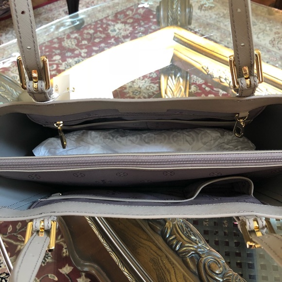 NWT,Tory Burch Emerson Small Buckle Tote Handbag - Picture 6 of 8